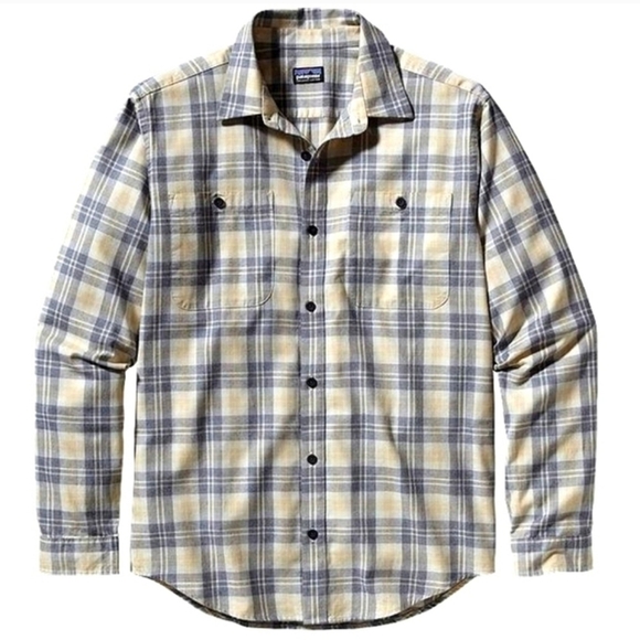 Patagonia Other - Patagonia Casual Men's Organic Cotton Plaid Shirt Size Small
